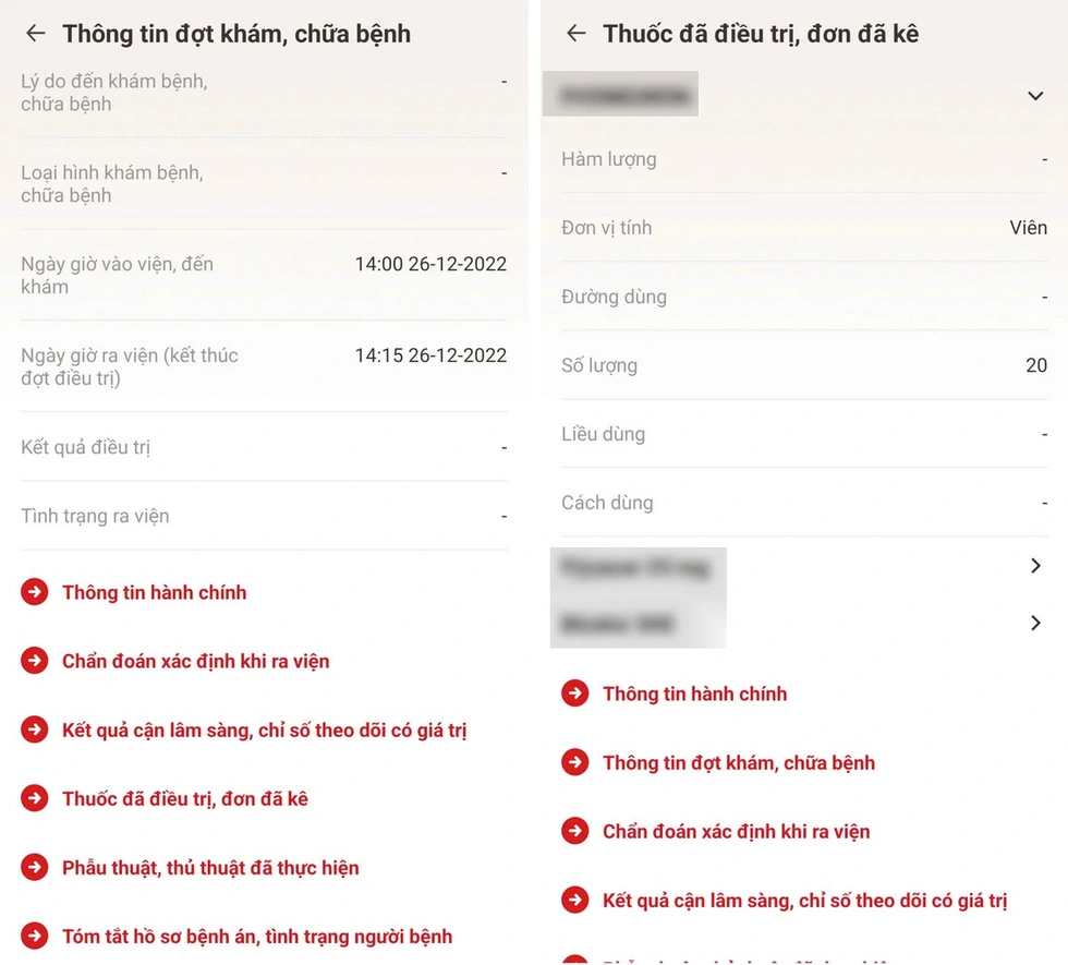 Tra cứu lịch sử khám bệnh và đơn thuốc đã được kê thông qua ứng dụng VNeID - 4