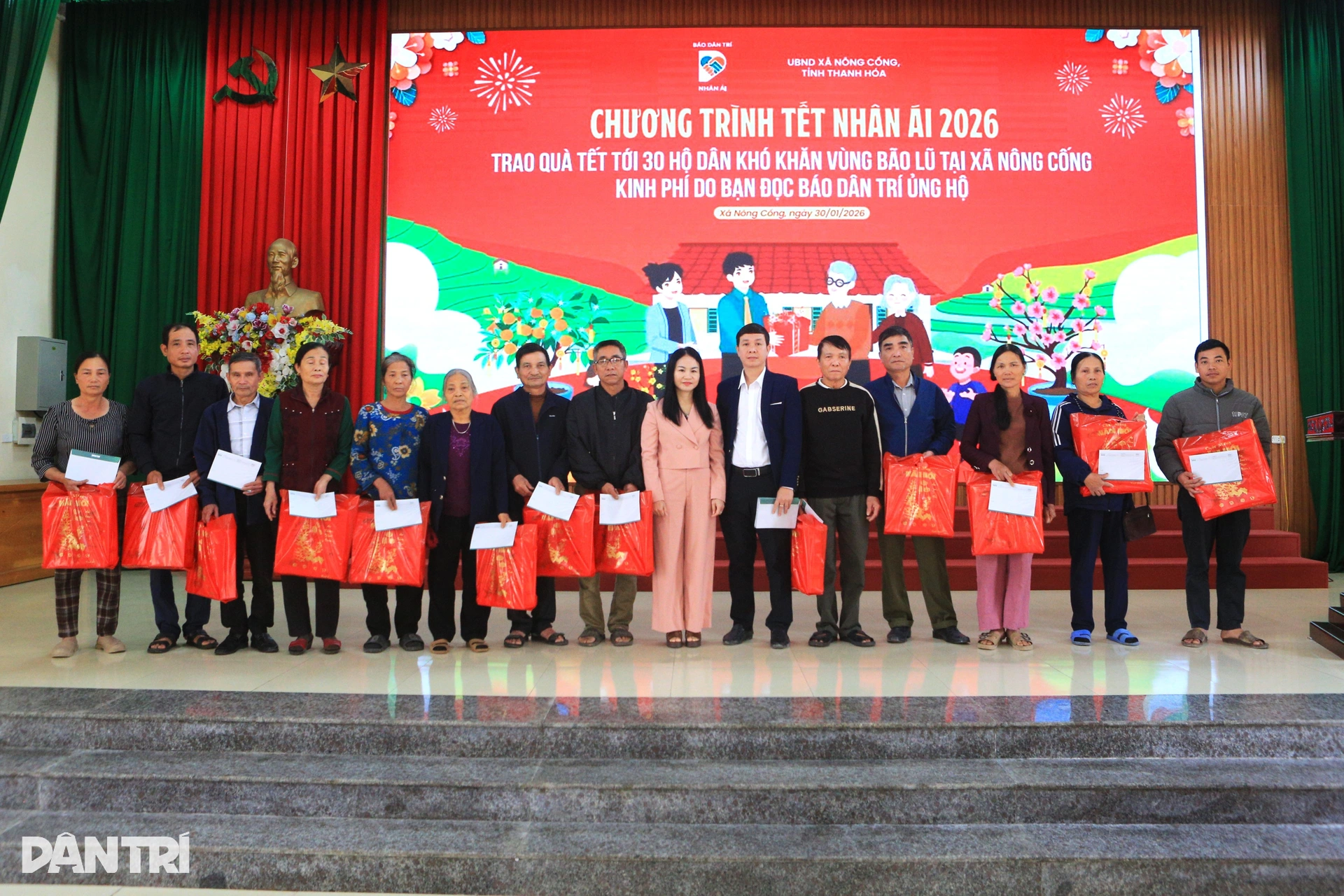 Bạn đọc Dân trí tặng quà Tết Nhân ái 2026 đến 50 hộ dân ở Thanh Hóa - 5