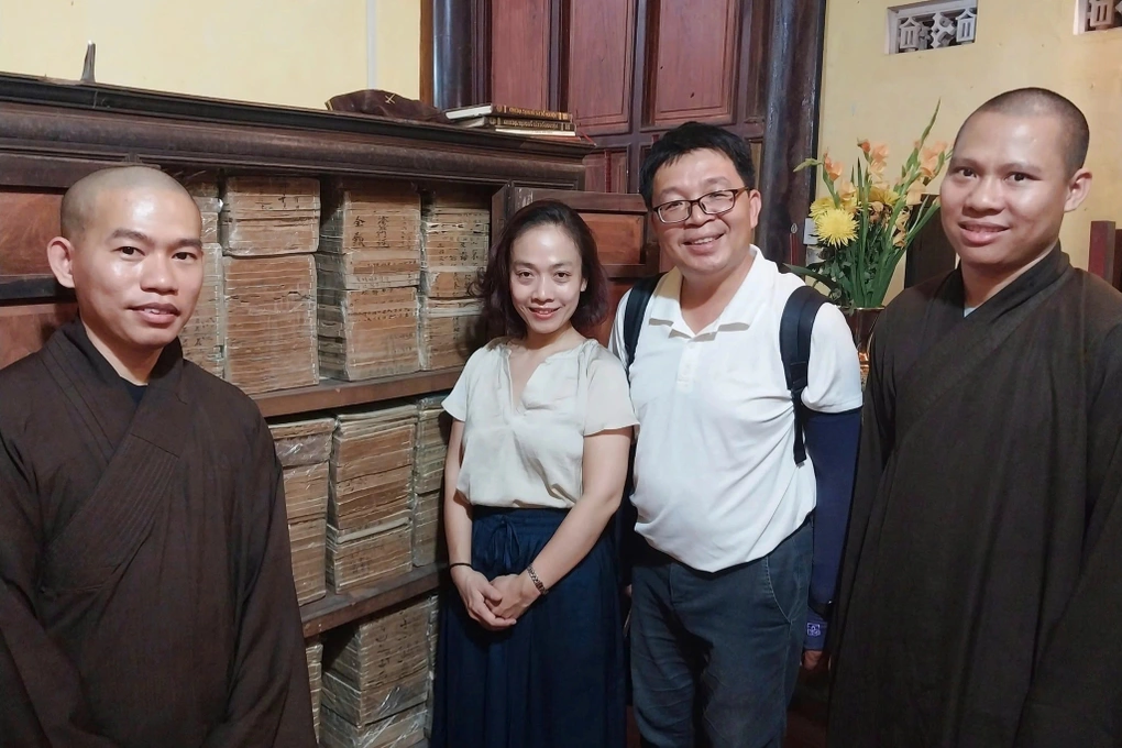 Bộ kinh Phật “độc nhất vô nhị” tại ngôi chùa hơn 350 năm tuổi - 2