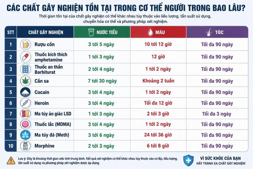Cơ chế khiến người sử dụng ma túy ngày càng lệ thuộc - 2