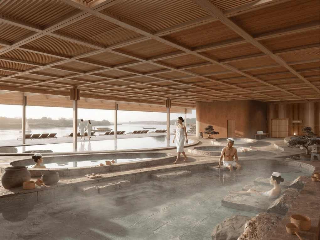 Hệ tiện ích chăm sóc sức khỏe tại Onsen 3, Charmora City - 3