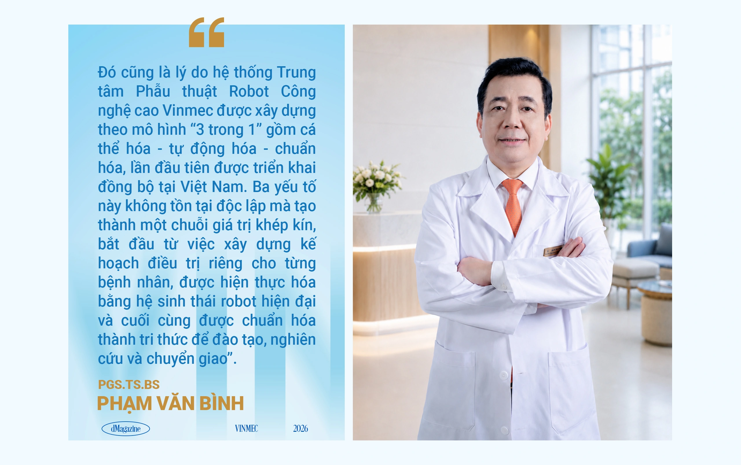 Hệ sinh thái robot phẫu thuật hàng đầu và khát vọng bình dân hóa công nghệ triệu USD của Vinmec - 11 Hệ sinh thái robot phẫu thuật hàng đầu và khát vọng bình dân hóa công nghệ triệu USD của Vinmec - 11